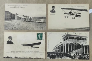 AVIAZIONE CIVILE PIONIERI-FRANCIA FRANCE-LOTTO 4 CARTOLINE-D4-179 - Picture 1 of 1