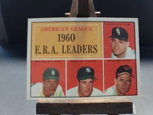 1961 Topps Set-Break # 46 AL Era Leaders VG American League - Picture 1 of 2