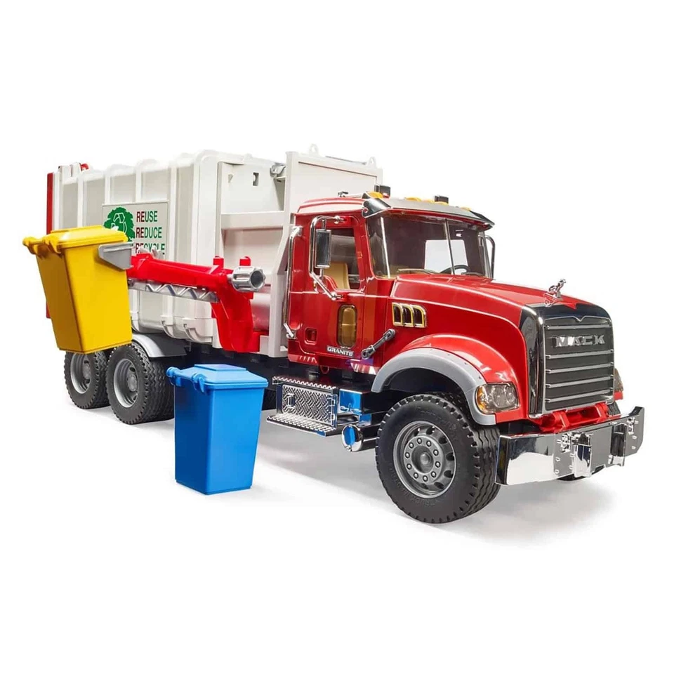 Bruder 02811 Mack Granite Side Loading Garbage Truck