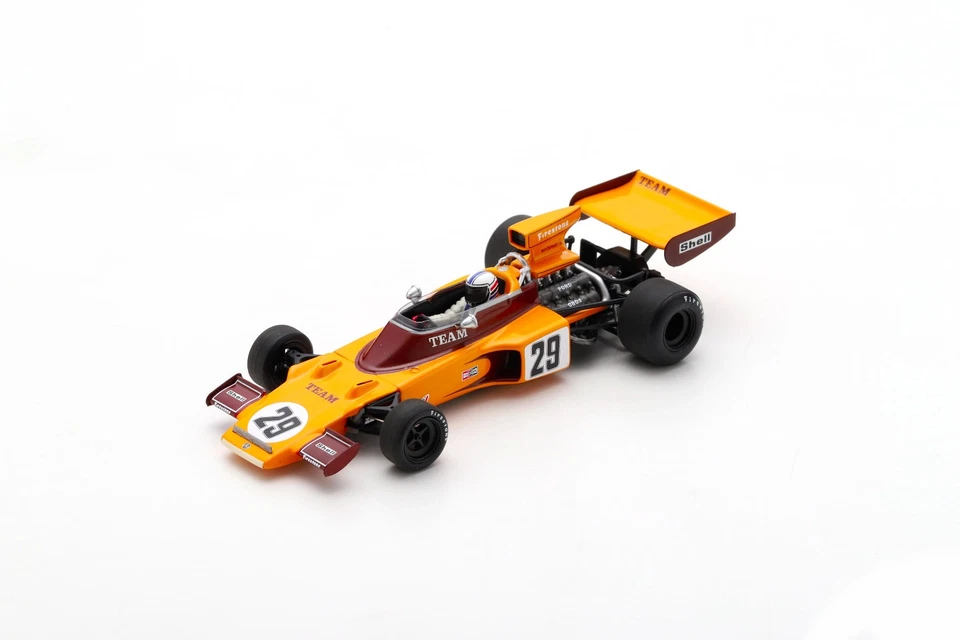 F1 1:43 Spark S7296 Lotus 72E N°29 I.Schekter South African GP 1974, New - Immagine 1 di 3
