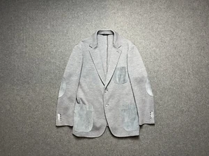 Brioni Wooll Blazer With Leather Details - Picture 1 of 9