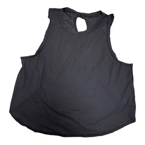 Lululemon Women’s Fast As Light Tank Muscle Sleeveless Frilled Athletic Black - Picture 1 of 6