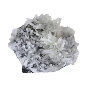 Quarzkristall, Cluster, Probe, Display, mineralisch, weiß, klar, #R-2643 - Bild 1 von 11