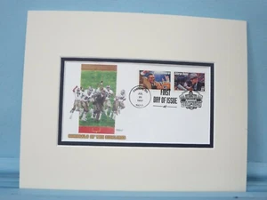 NFL Coaches - Vince Lombardi & George Halas & First day Cover of their own stamp - Picture 1 of 1