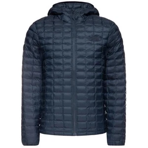 The North Face XXL Thermoball Eco Isolante Giacca Nera con Cappuccio 2XL Cappotto Tampone - Foto 1 di 9
