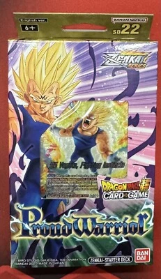 Dragon Ball Super Card Proud Warrior Starter Deck SD 22 - Image 1 of 2