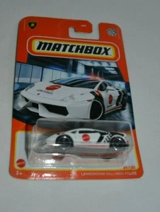 MATCHBOX 2021 HERITAGE CLASSICS # 69 - LAMBORGHINI GALLARDO POLICE WHITE - Bild 1 von 5