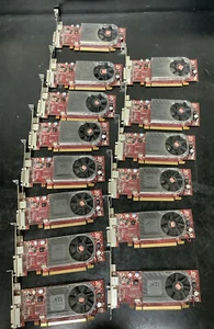 Lot Of 14 ATI Radeon HD PCIe x16 Graphics Video Card AMD B629 Dell - Picture 1 of 8