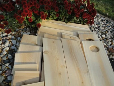 Caja nido pato madera kit construir usted mismo (edro blanco). Foto 1 de 3