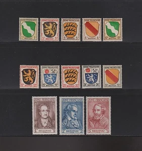 Franz. Zone 1 -13 postfrisch kompletter Satz einwandfrei - Bild 1 von 1