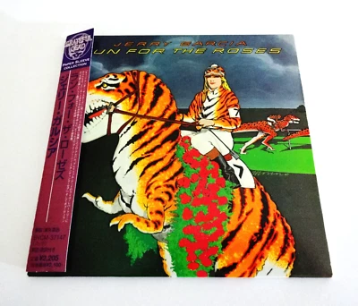 Jerry Garcia Run For The Roses CD 1982 Grateful Dead JG JGB Japan Japanese Album - Imagem 1 de 4