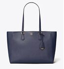 Tory Burch, Robinson Tote Bag, New, Black, Size Os