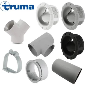 TRUMA COMBI CALEFACCIÓN DE AIRE SOPLADO 65 MM CONECTORES DE CONDUCTOS VENTILADORES CAMPERVAN - Imagen 1 de 12