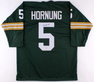Paul Hornung Signed Green Bay Packers Jersey (PSA COA) 1986 Hall of Fame - Picture 1 of 4