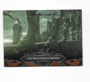 2022 Cryptozoic CZX Tierra Media tarjeta base 12 PLATA paralelo 06/25 - Imagen 1 de 1