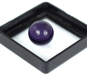 Round 1 Piece Lab-Created Violet Amethyst 16 Ct.+ Brazilian Gemstone Ball - Picture 1 of 11