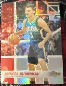 2005-06 Finest Fact Pacers Rookie Card #FF13 Sarunas Jasikevicius 057/199 ⚡️ $$$ - Picture 1 of 2