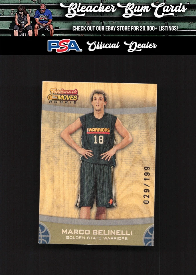 2007 Topps 商标移动 96 Marco Belinelli 新秀木质 /199 — 第 1/2 张图片