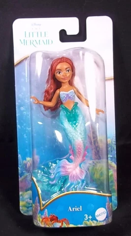 Disney Little Mermaid Live Action Movie ARIEL 4" poseable figure NEW 2023 Cover