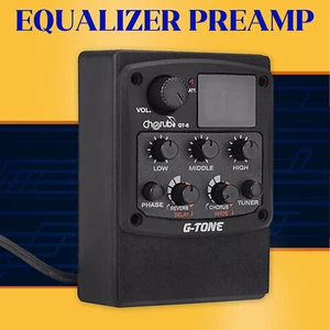 Cherub Guitar Pickups 3-Bands Preamp Equalizer Reverb Delay Chorus Wide New - Picture 1 of 16