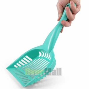 Cuchara de arena para gatos tamiz de cuchara profunda limpiador de pala cuchara de inodoro para mascotas - Imagen 1 de 12