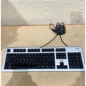 Fujitsu Siemens S26381-K361-V565 Tastatur schwarz & silber kabelgebunden QWERTY (Standard) - Bild 1 von 13