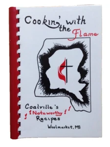 1993 COALVILLE UNITED METHODIST CHURCH COOKBOOK, WOOLMARKET, MS - Picture 1 of 4