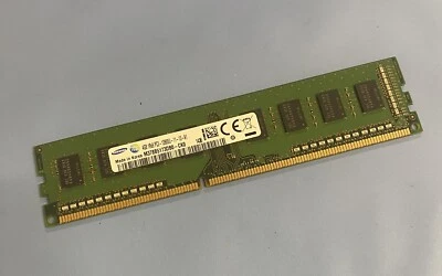 4GB Samsung HP 698650-154 PC3-12800U 1600MHz 1Rx8 DDR3 Non-ECC Computer Memory - Image 1 of 4