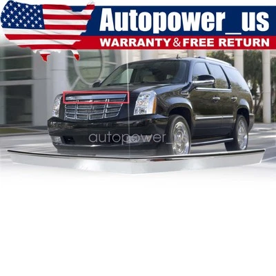 New Chrome Hood Molding Trim For Cadillac Escalade 2007-2014 #15907251 - Image 1 of 4