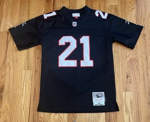 Deion Sanders Mitchell & Ness Legacy Cosido Atlanta Falcons Juvenil LG 14/16 - Imagen 1 de 8