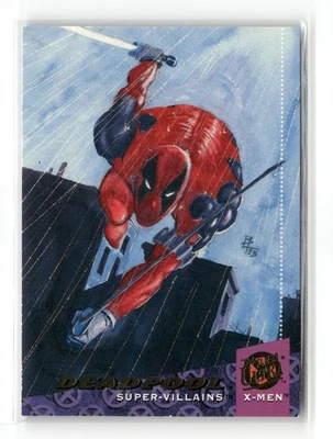 Коллекционная карточка Deadpool 1994 Fleer Ultra X-Men Deadpool No57 — почти как новая/почти как новая - Изображение 1 из 2