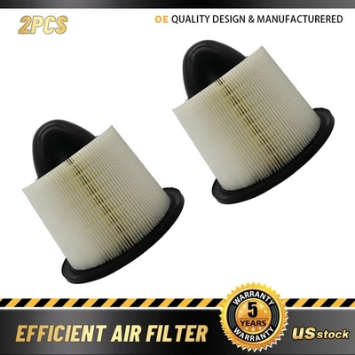 2x Engine Air Filter for Ford E-150 E-250 E-350 F-150 F-250 F-350 Super Duty F53 - Image 1 of 4