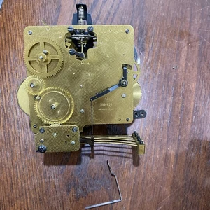 Vintage 72 340-020 Westminster Chime Clock Movement West Germany Time Side Works - Picture 1 of 17