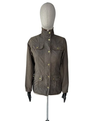 SS21 BARBOUR Retail Utility Wax Jacket Sage Green Women’s UK 8 US 4 - Image 1 of 4