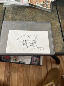 Steffi Graf Autographed Index Card - Picture 1 of 3