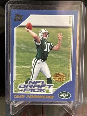 2000 Topps - NFL Draft Pick Chad Pennington #387 (RC) - Image 1 of 2