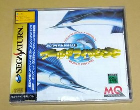 Matsukata Hiroki no World Fishing Sega Saturn SS Sport Fishing Japan Rare