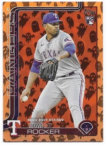 2025 Topps Update Holiday Ghost Foil Kumar Rocker RD (#US264) Rangers RC SP - Picture 1 of 2