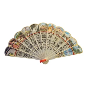 Souvenir de plástico vintage de Disney de los años 60 Disneyland filigrana fan recuerdo - Imagen 1 de 3