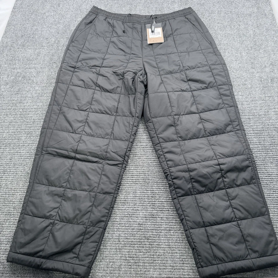 The North Face Lhotse Quilted Puffer Pants Mens Size XL Summit Black Snow Winter - Image 1 of 4