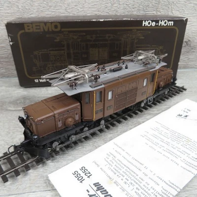 BEMO 1255 - HOm - RhB - Elektrolok Ge 6/6 I - 413 - Analog - OVP - #AS14803 - Image 1 of 4