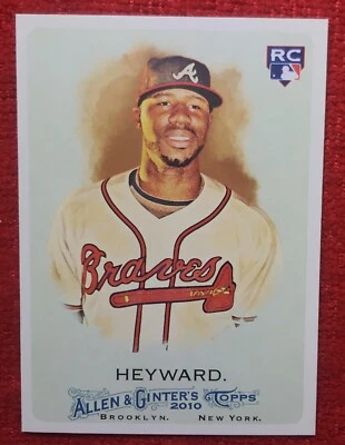 2010 Topps Allen and Ginter Jason Heyward #53 (RC) Atlanta Braves LA Dodgers MLB - Image 1 of 2