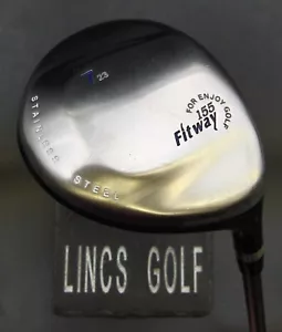 Ladies Japanese Fitway Stainless Steel 23° 7 Wood Ladies Graphite Shaft - Picture 1 of 6