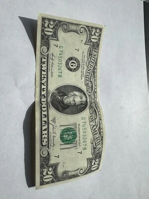 1969 Series A 20 Dollar Bill  - Image 1 of 2