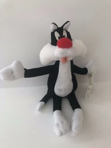 Looney Tunes Sylvester Mini Sitzsack Plüschtier Neu mit Etikett - Bild 1 von 6