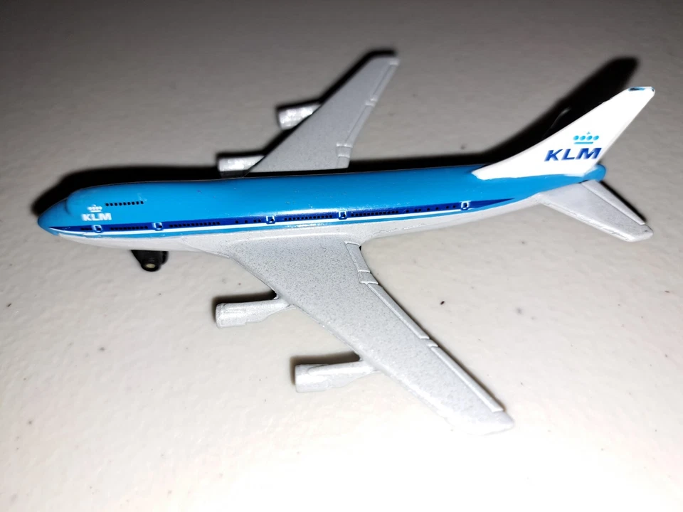 Avión de pasajeros Boeing 747 vintage 1973 KLM Matchbox Int'l L10 SB10 diecast  Foto 1 de 4