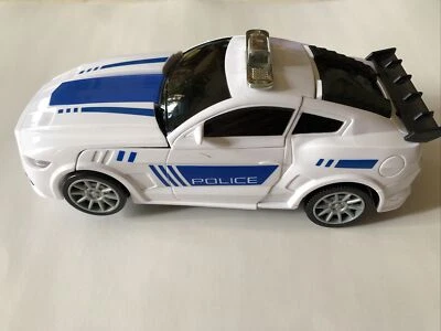 Bootleg Transformers Motorized Lights  and Talking Sirens Sounds Police Car - Image 1 of 4