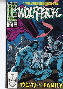 MARVEL COMICS WOLFPACK #10 MAY 1989 FAST P&P SAME DAY DISPATCH - Picture 1 of 1
