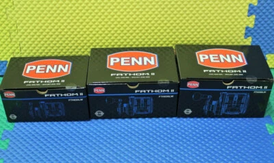 PENN Fathom II Saltwater Level Wind Trolling Reel CHOOSE YOUR MODEL! - Image 1 of 2