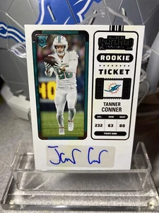 Tanner Conner π2022 Panini Contenders Rookie Ticket Auto Miami Dolphins - Picture 1 of 4